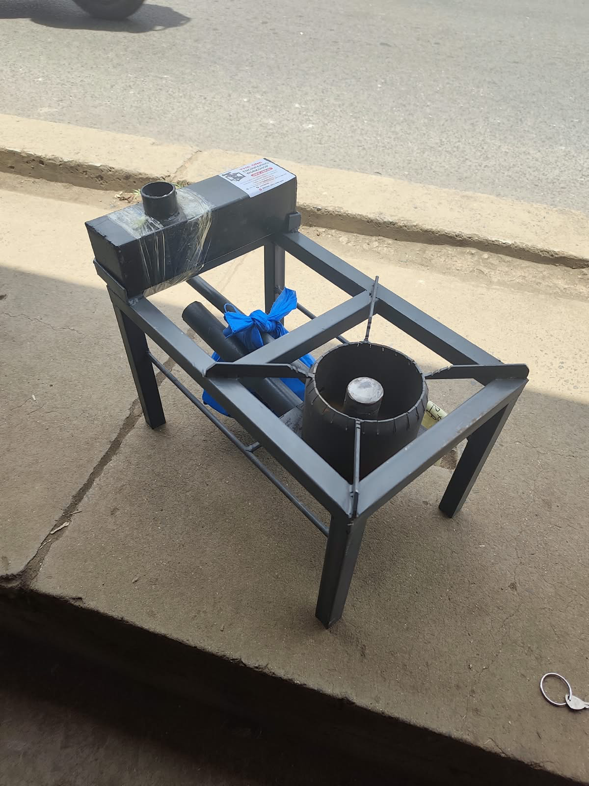 The single-burner frame